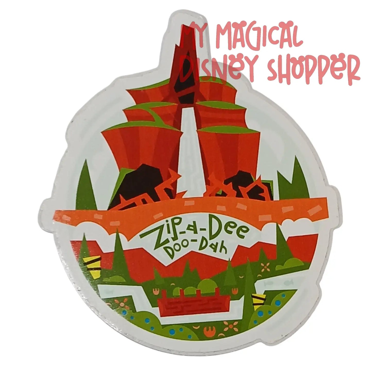 Splash Mountain Zip-A-Dee-Doo-Dah Sticker 💦🐰✨