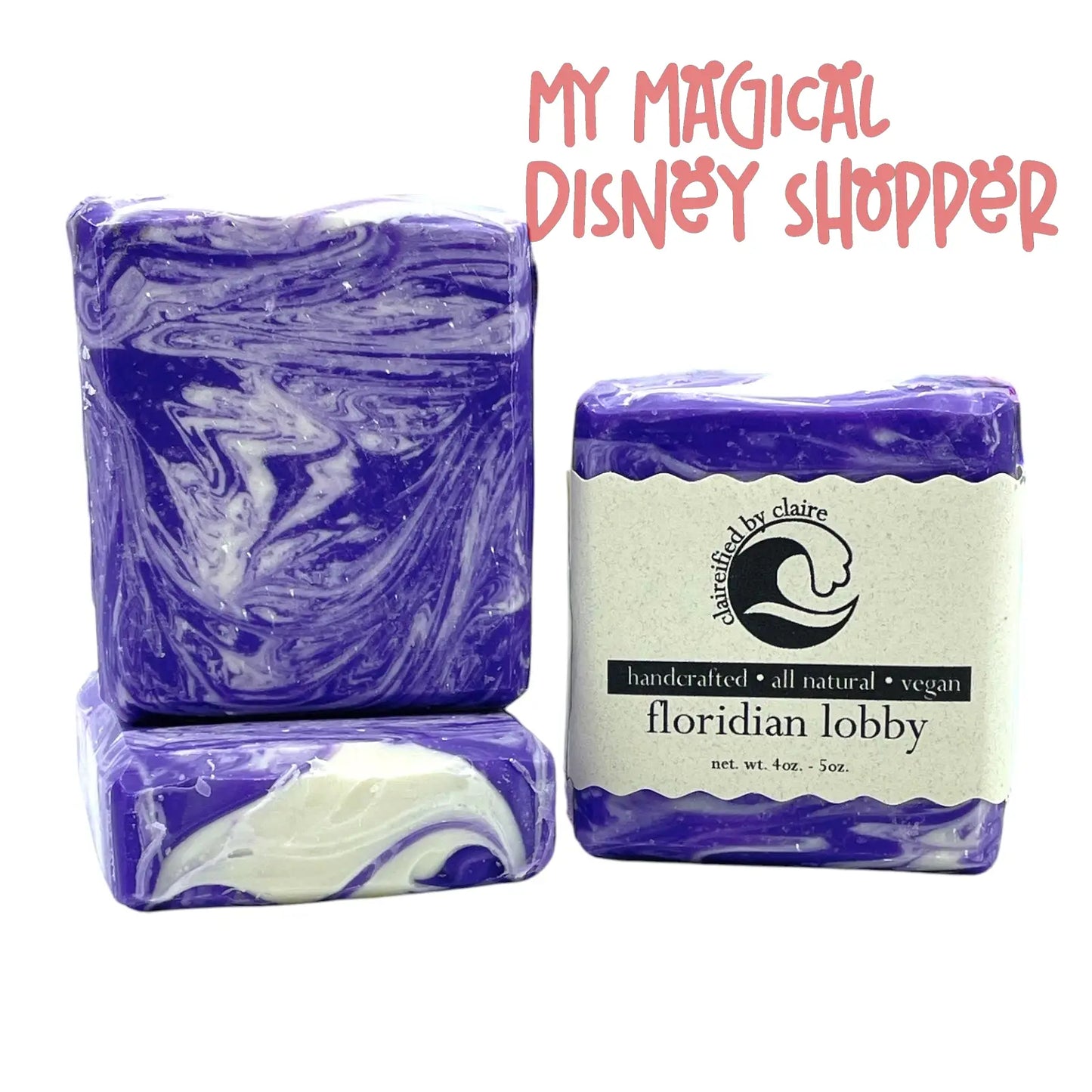 All-Natural Handmade Disney-Inspired Vegan Soap – Choose Your Scent 🧼🏰🌿✨