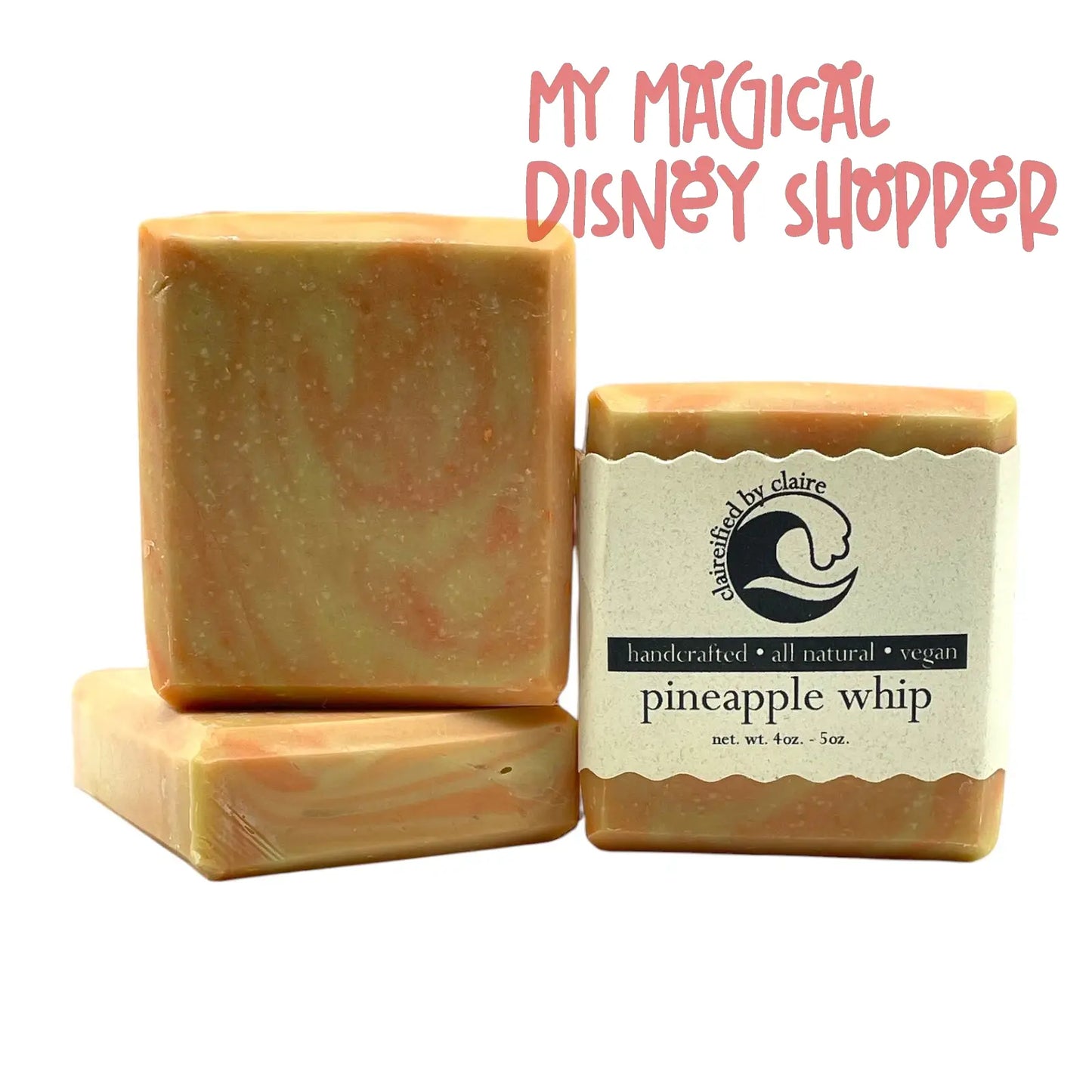 All-Natural Handmade Disney-Inspired Vegan Soap – Choose Your Scent 🧼🏰🌿✨