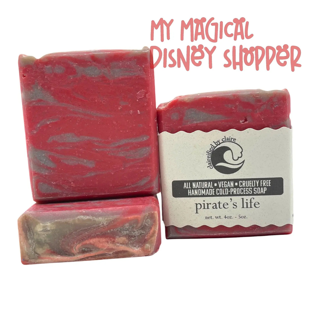 All-Natural Handmade Disney-Inspired Vegan Soap – Choose Your Scent 🧼🏰🌿✨