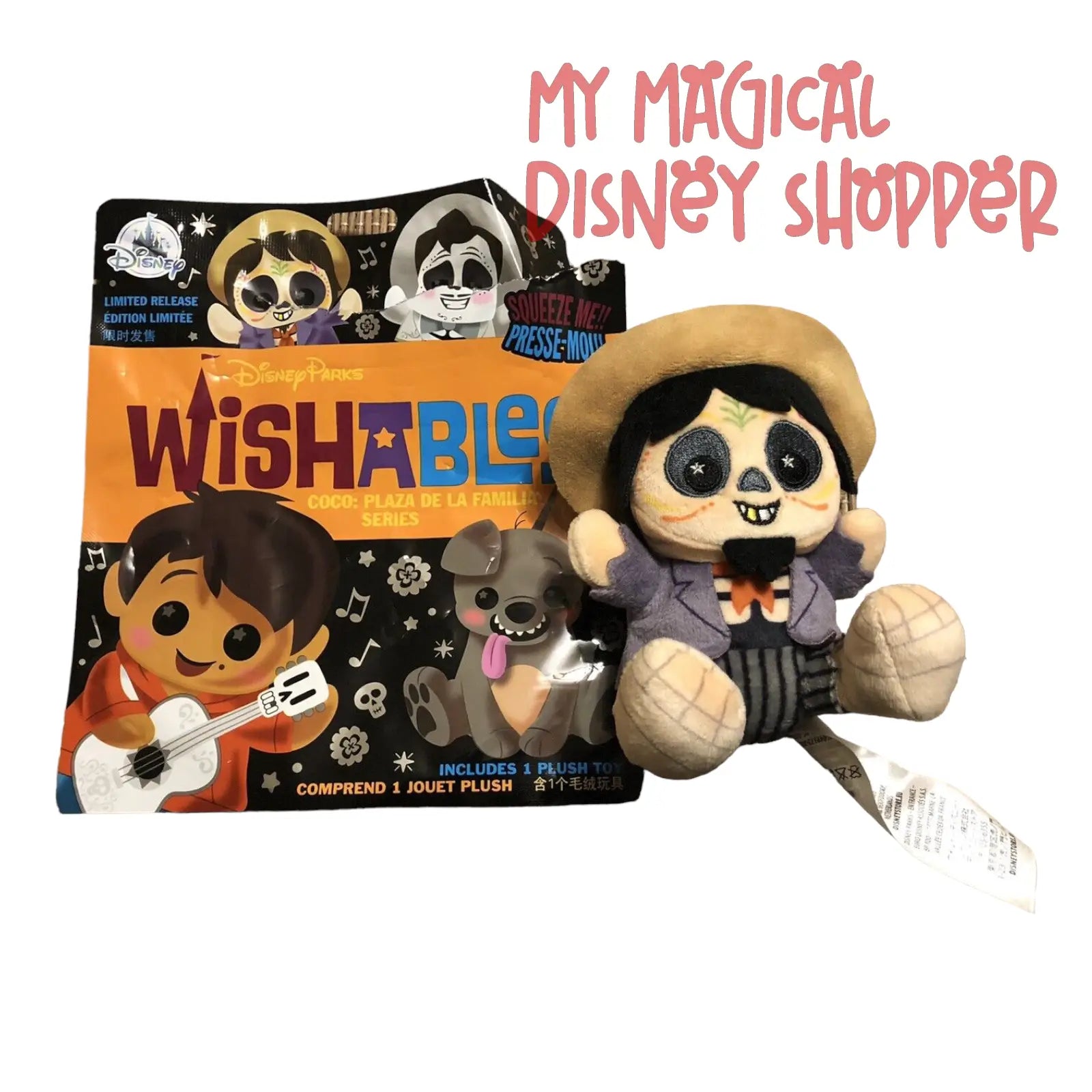 Hector - Disney Parks Wishables Mystery Plush -Coco: Plaza De La