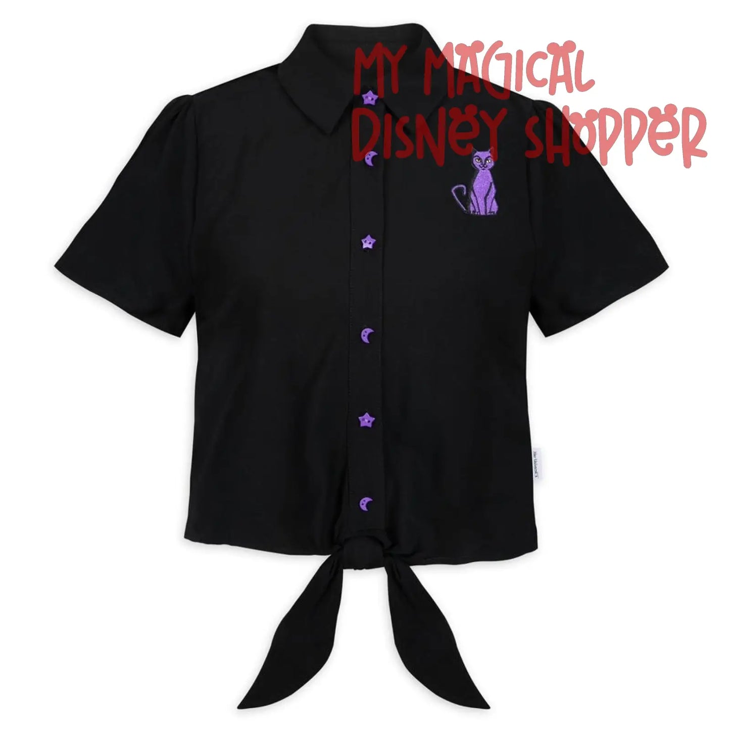 Hocus Pocus Tie Front Shirt for Women by Her Universe