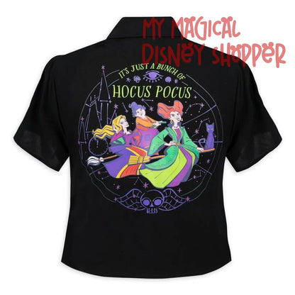 Hocus Pocus Tie Front Shirt for Women by Her Universe