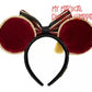 Hollywood Tower Of Terror Bellhop Minnie Ears Headband