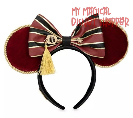 Hollywood Tower Of Terror Bellhop Minnie Ears Headband