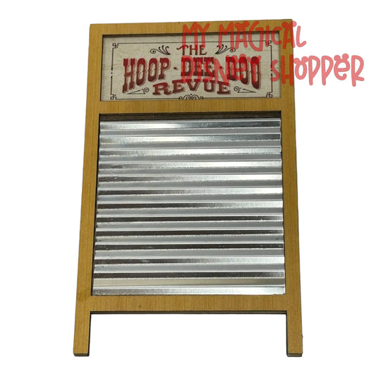 Hoop-Dee-Doo Musical Revue Washboard Magnet