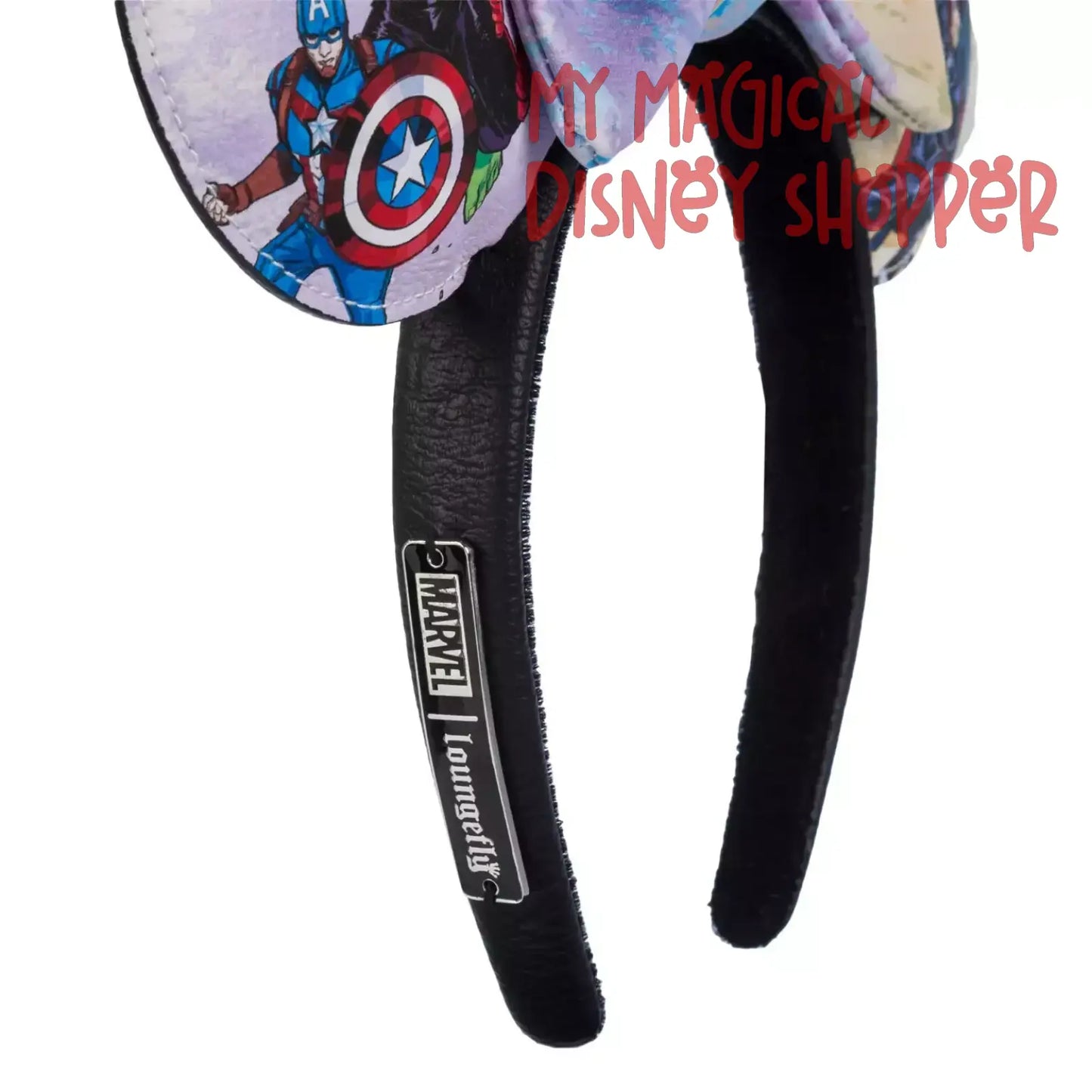 Hulk Ironman Thor Captain Marvel Avengers 2024 Loungefly Ears Headband