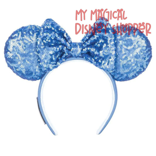 Hydrangea Sequins Disney Minnie Ear Headband
