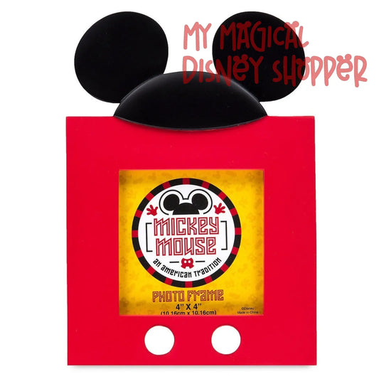 I Am Mickey Mouse Ears  Disney Photo Frame - 4'' X 4''