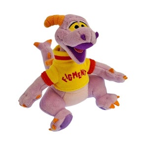 Journey Into Imagination Figment Disney Magnetic Shoulder Plush