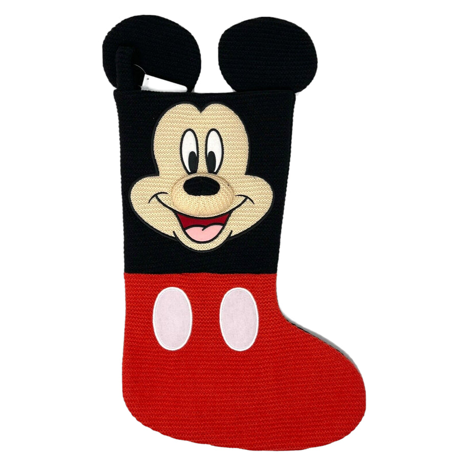 Mickey Mouse Knit Christmas Stocking
