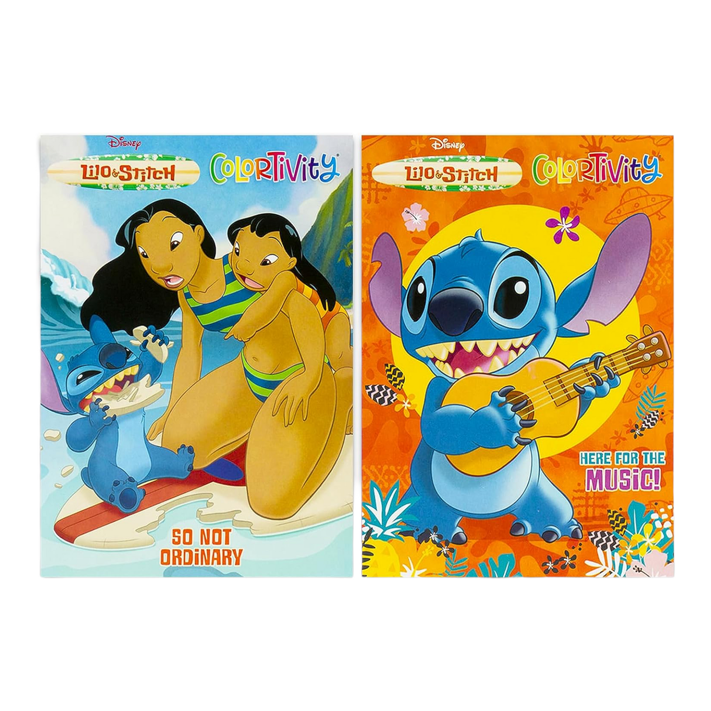 Colortivity Disney Lilo & Stitch - Coloring & Activity Book - Here For the  Music