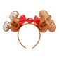 Minnie Mouse Mickey & Minnie Gingerbread Ears Headband
