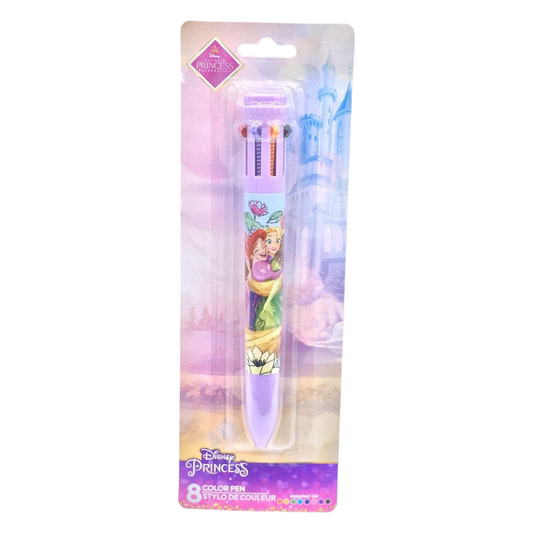 Disney Ultimate Princess 8 Color Ball Point Writing Pen