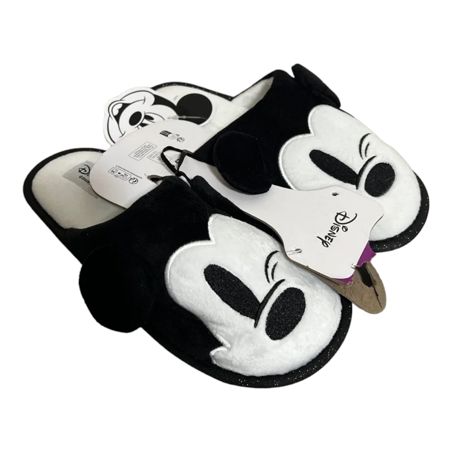 Disney Mickey Mouse Face Slippers