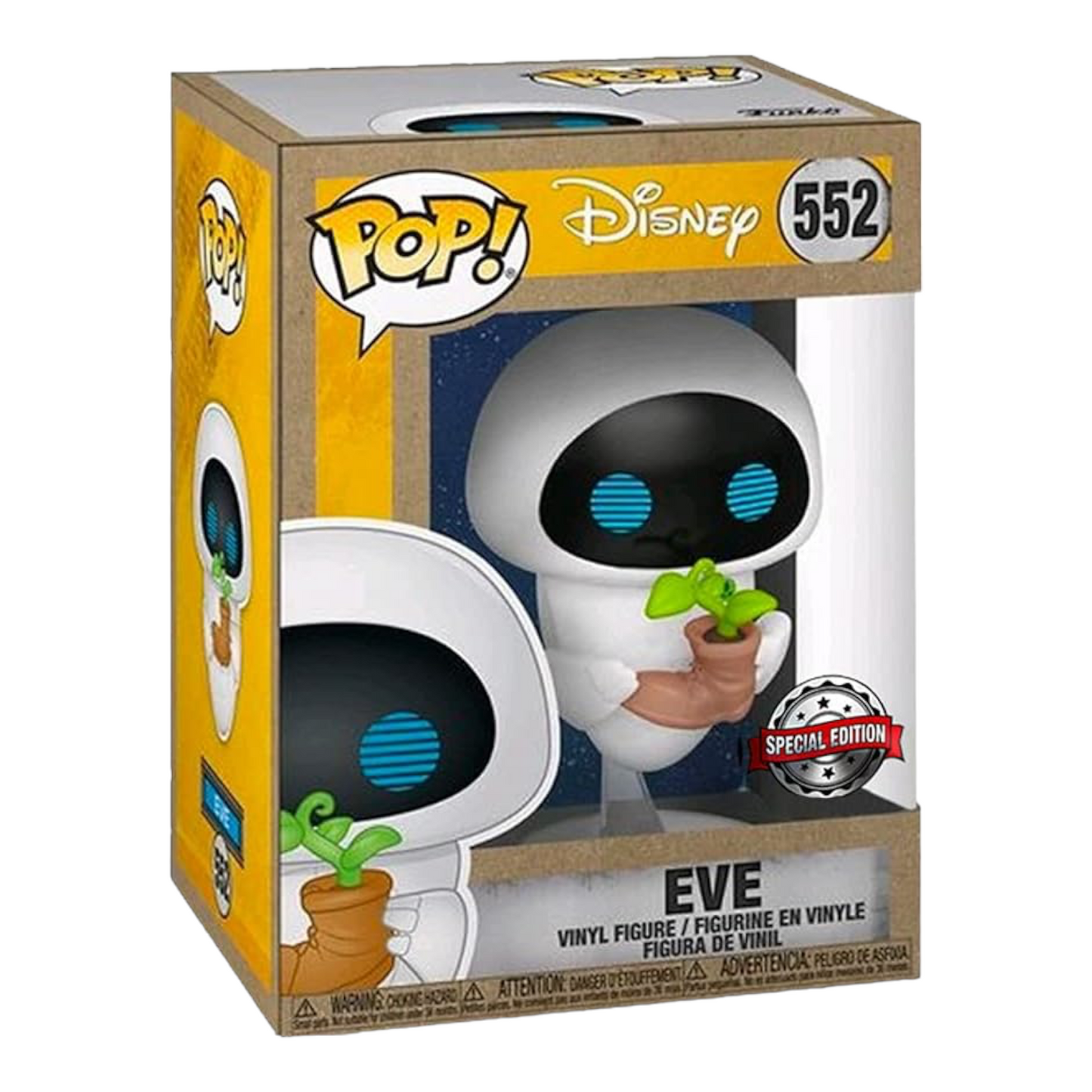 Funko Pop Disney: Earth Day Eve Collectible Figure - Special Edition #552