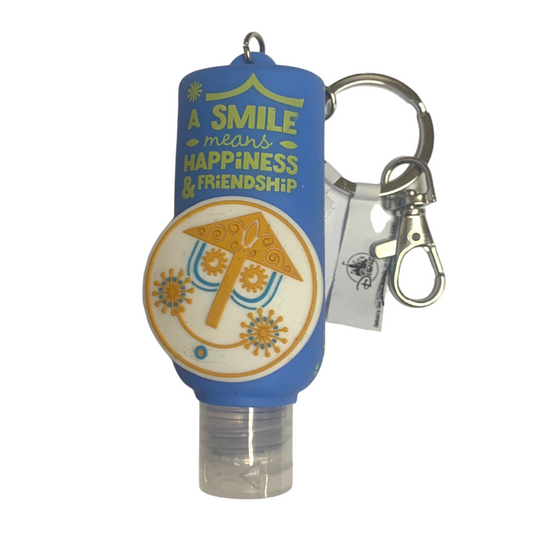It's A Small World Disney Hand Sanitizer Keychain
