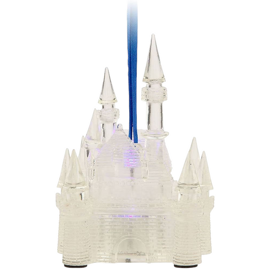 Cinderella's Castle Ornament - Light Up LED Color Changing