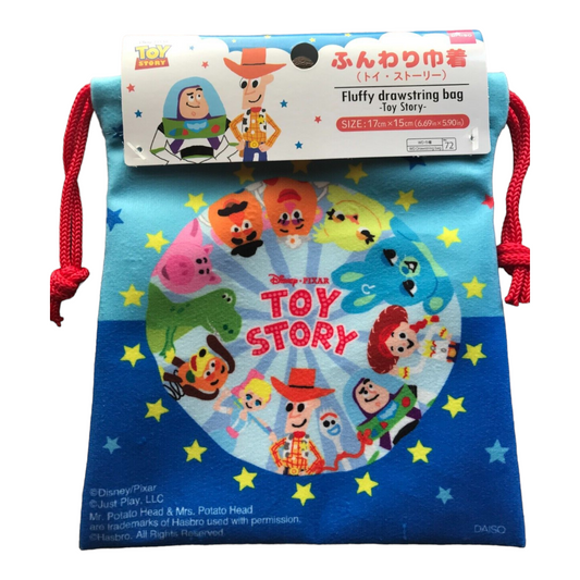Toy Story Small Fluffy Drawstring Bag