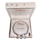 Minnie Mouse Love is Bowtiful Fine Silver Plated Charms Bracelet