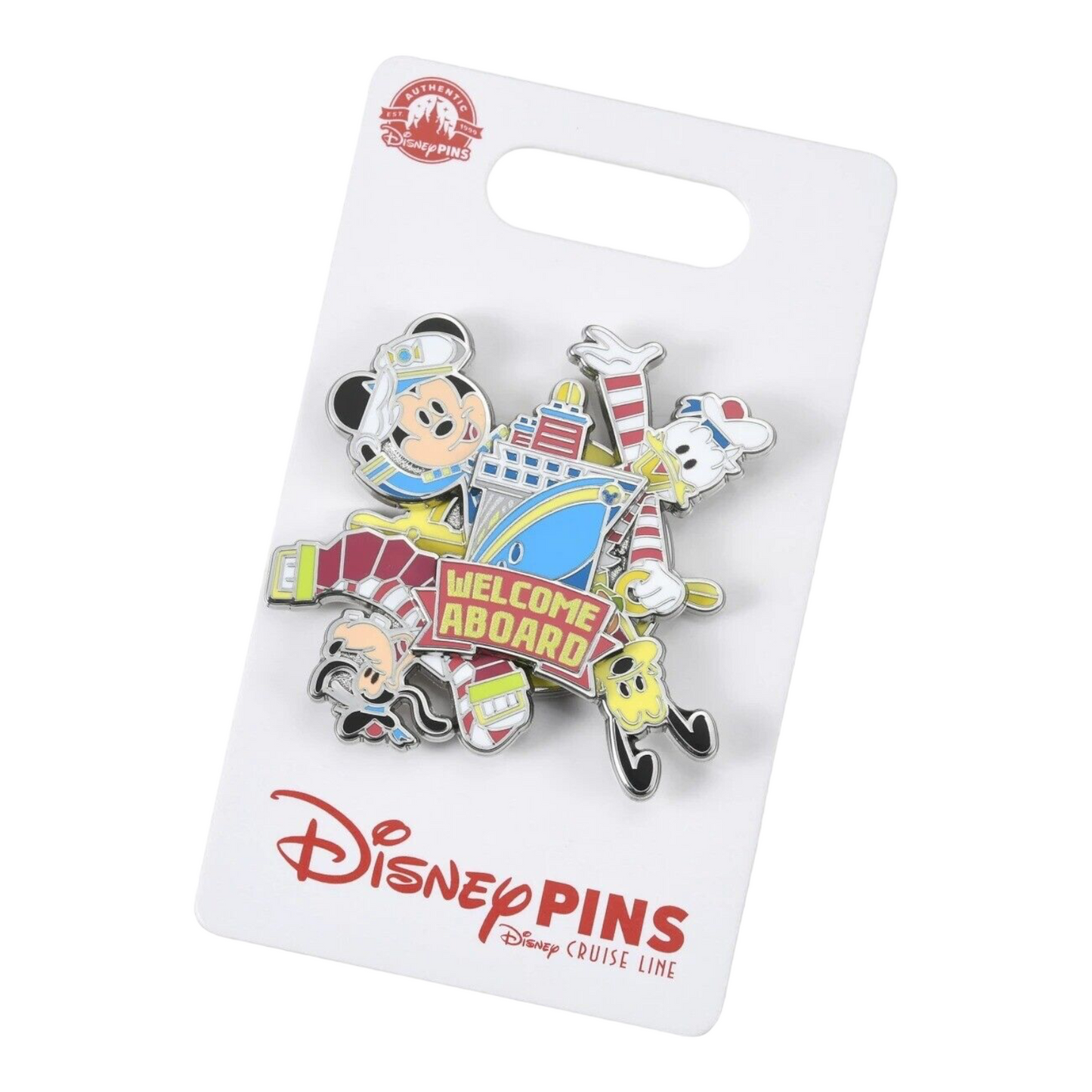 Disney Cruise Line Welcome Aboard Spinner Pin 2023