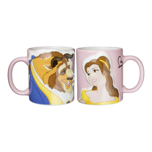 Belle & Beast Pair Mugs - Beauty and the Beast