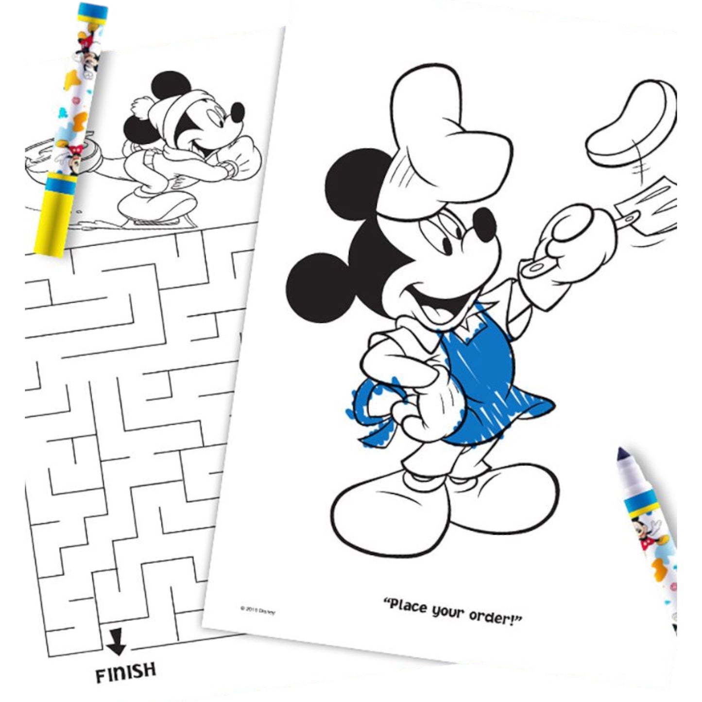 Mickey Mouse Jumbo Markers, 8 Count