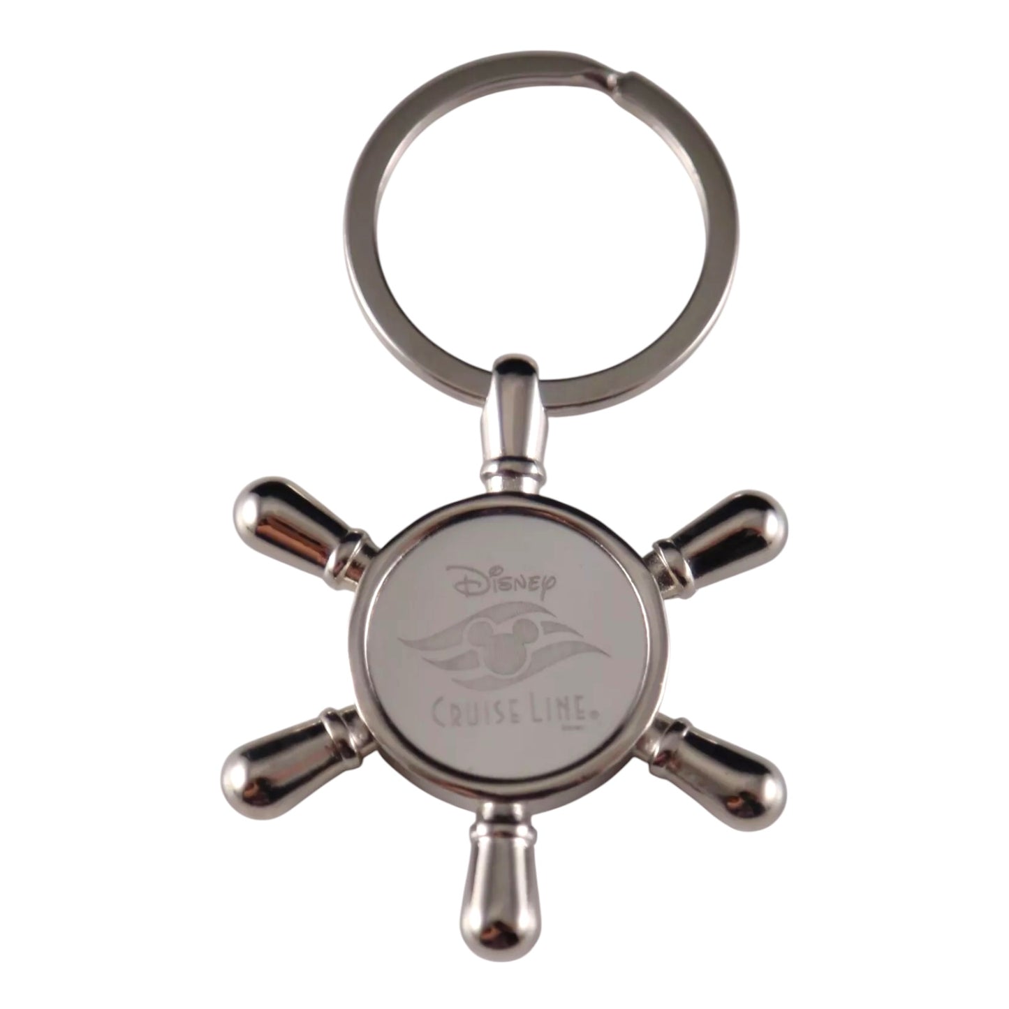 DCL Disney Cruise Line Ship Wheel Keychain