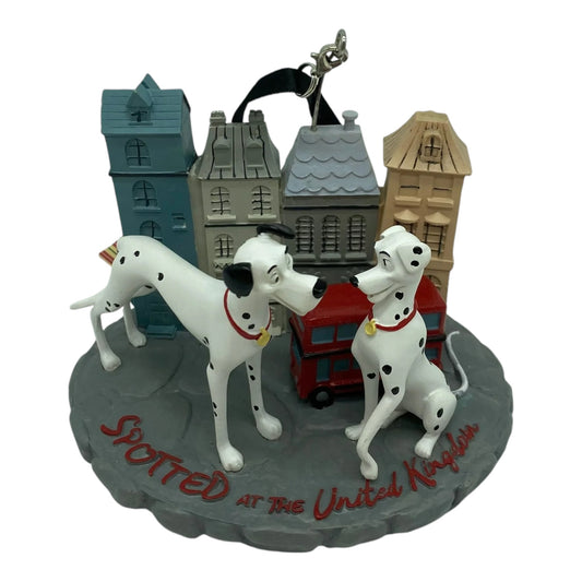 101 Dalmatians Spotted at the United Kingdom Christmas Ornament