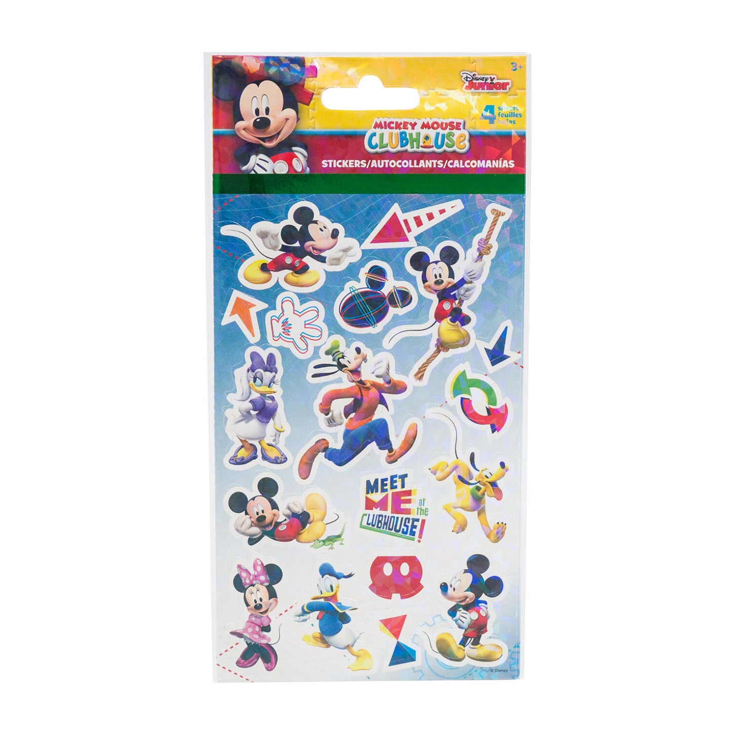 Mickey Mouse Clubhouse Stickers - 4 Sheets