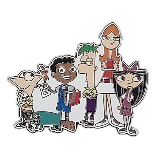 Phineas And Ferb Cast Disney Pin