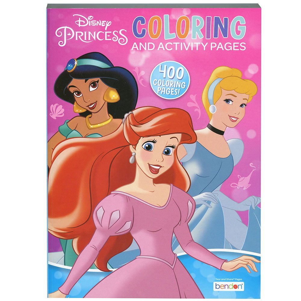 Princess Jumbo Coloring Book - 400 Pages