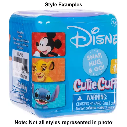 Disney Cutie Cuff Series 1 And 2 Blind Mystery Box Snap Bracelet