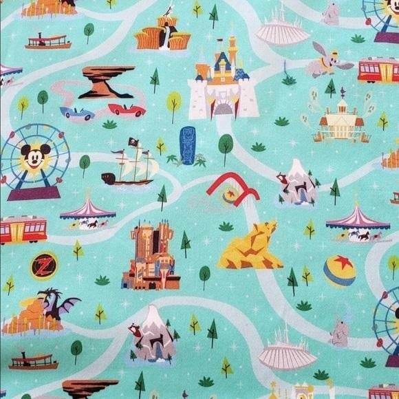 Disney Parks The Dress Shop shops Disneyland Resort Park Life Icons Dress 3X New