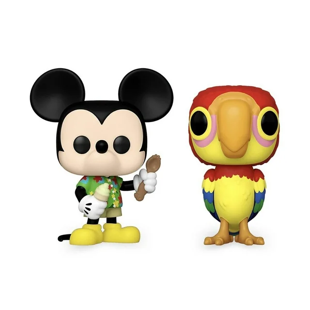 The Enchanted Tiki Room - Mickey & Jose Disney Funko Pop Figure Set - 50th Anniversary