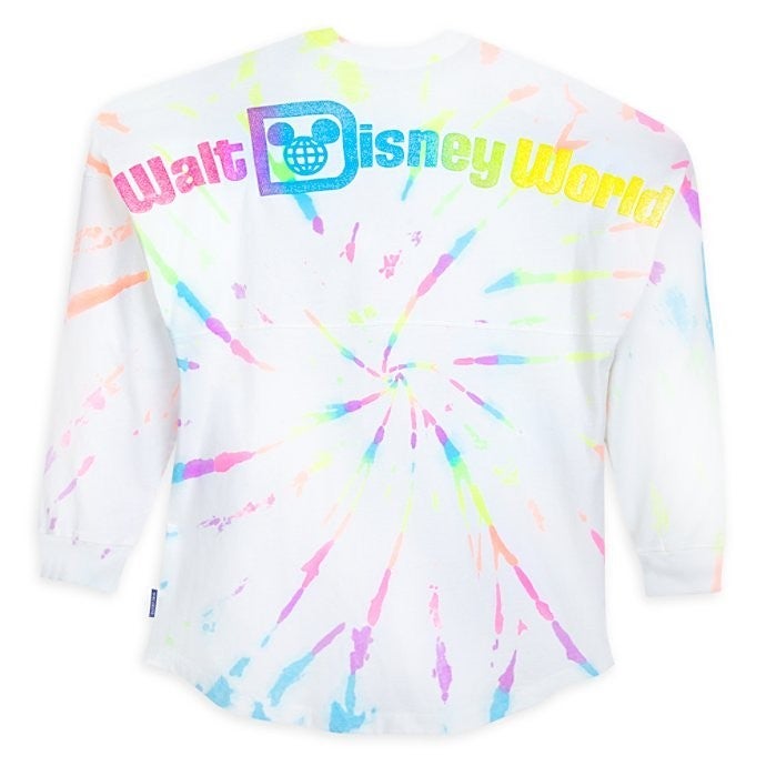 Walt Disney World Neon Splatter Disney Adult Spirit Jersey
