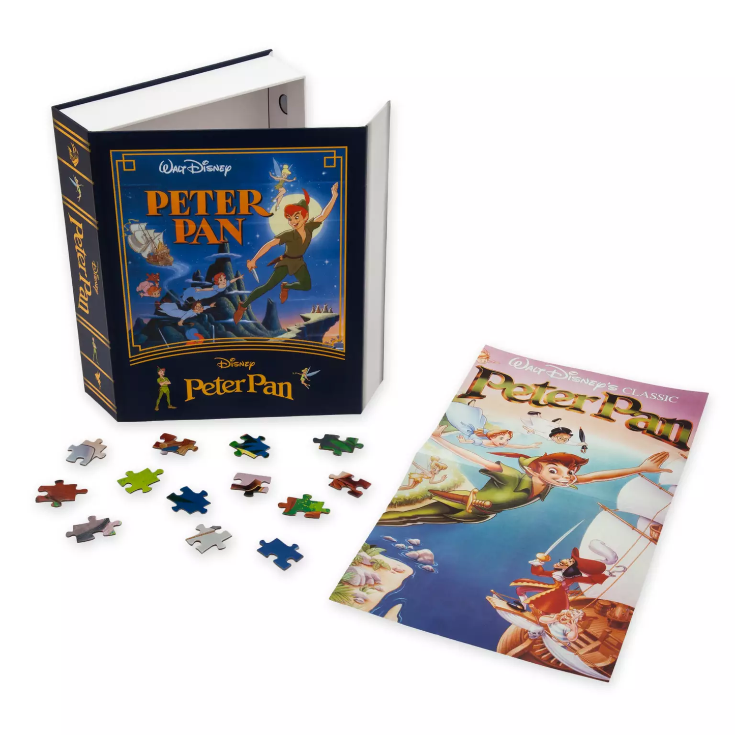 Storybook 4-Pack Peter Pan Alice Dumbo Pinocchio Puzzle Set