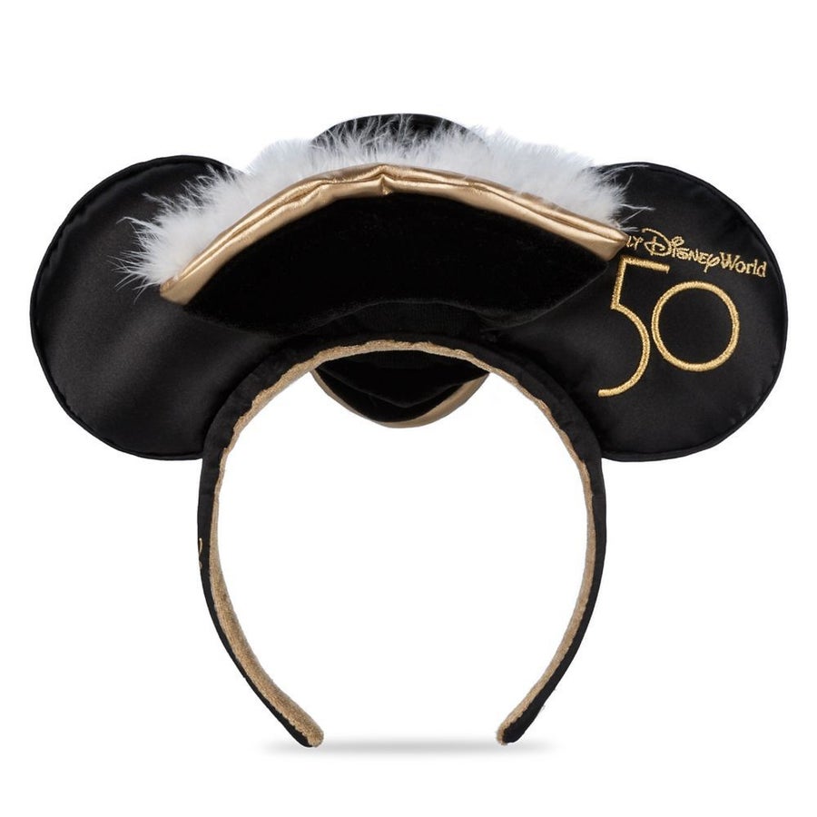 50th Mickey Mouse Main Attraction Disney Ear Headband For Adults - Pirates Of The Caribbean