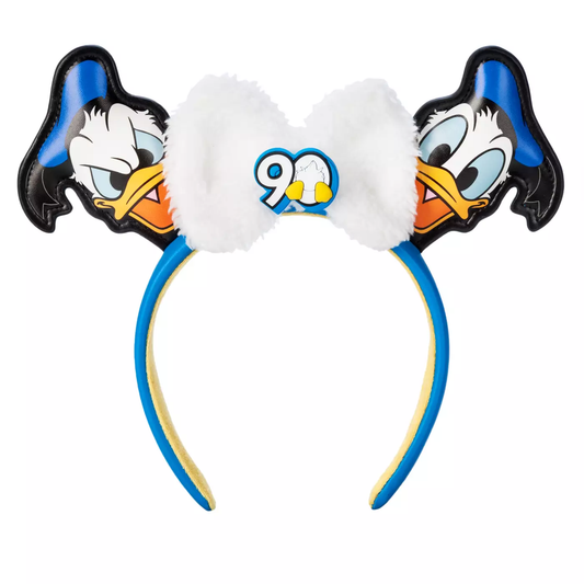 Disney Parks Donald Duck 90th Anniversary Ears Headband