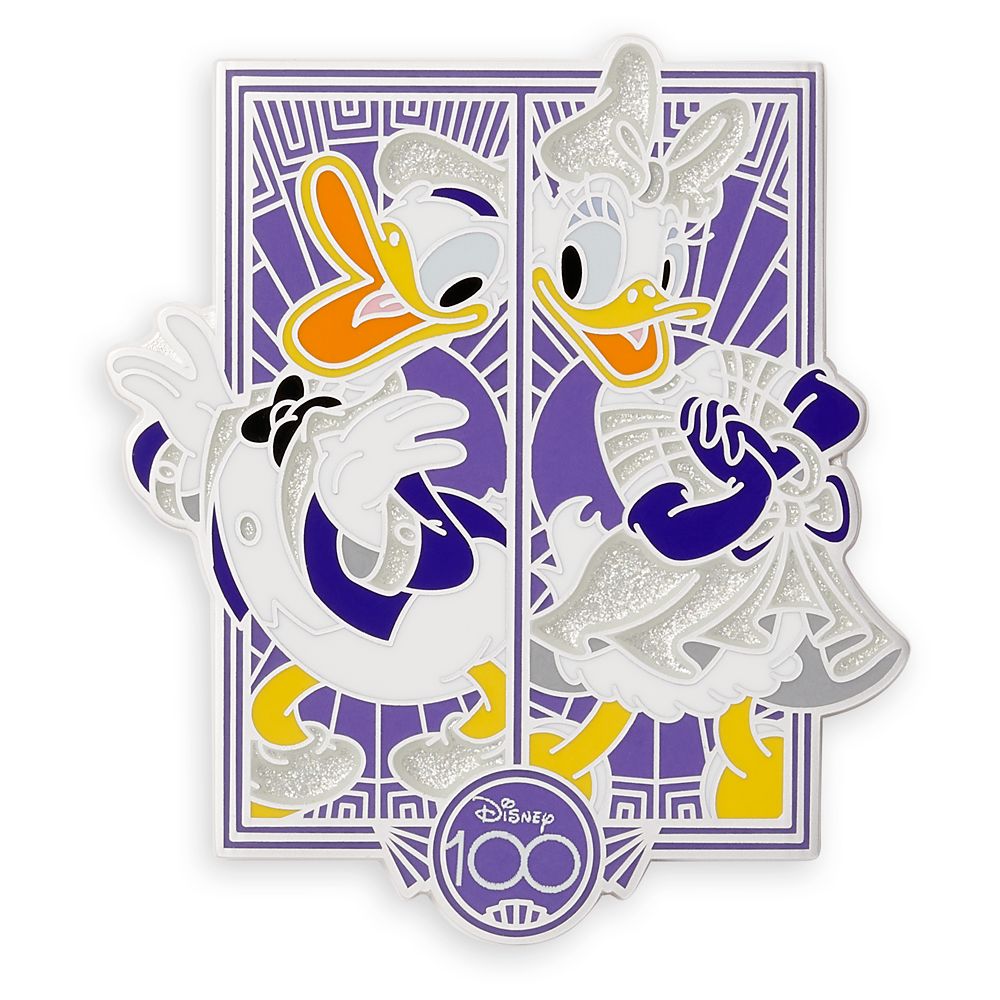 Donald and Daisy Duck Pin - Disney100