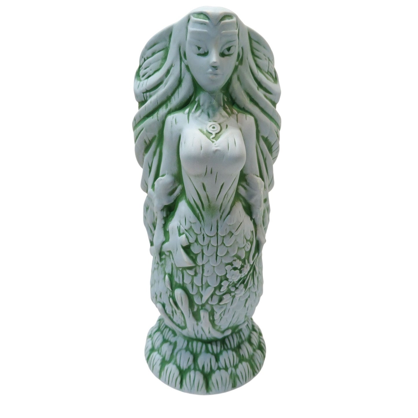 Disney Cruise Treasure Haunted Mansion Parlor Mermaid Bride Tiki Mug 1st Edition