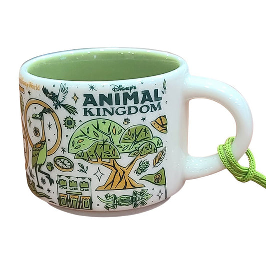 Animal Kingdom Been There Series Espresso Mug 50th Anniversary Ornament by Starbucks - Pin Drop Series