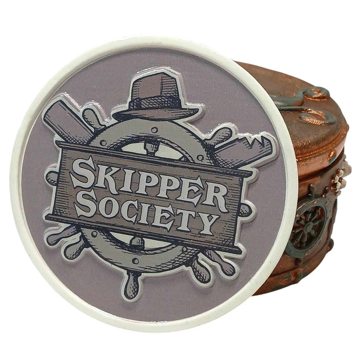 Disney Cruise Line Disney Treasure Haunted Mansion Skipper Periscope Coaster Set