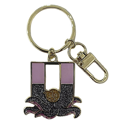 U Is For Ursula Disney Keychain - Character Alphabet