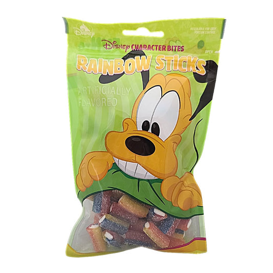 Pluto Rainbow Sticks Disney Candy - Disney Character Bites