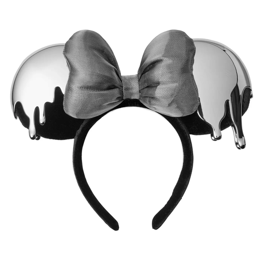 Minnie Mouse Disney 100 Drip Platinum Limited Release Ear Headband