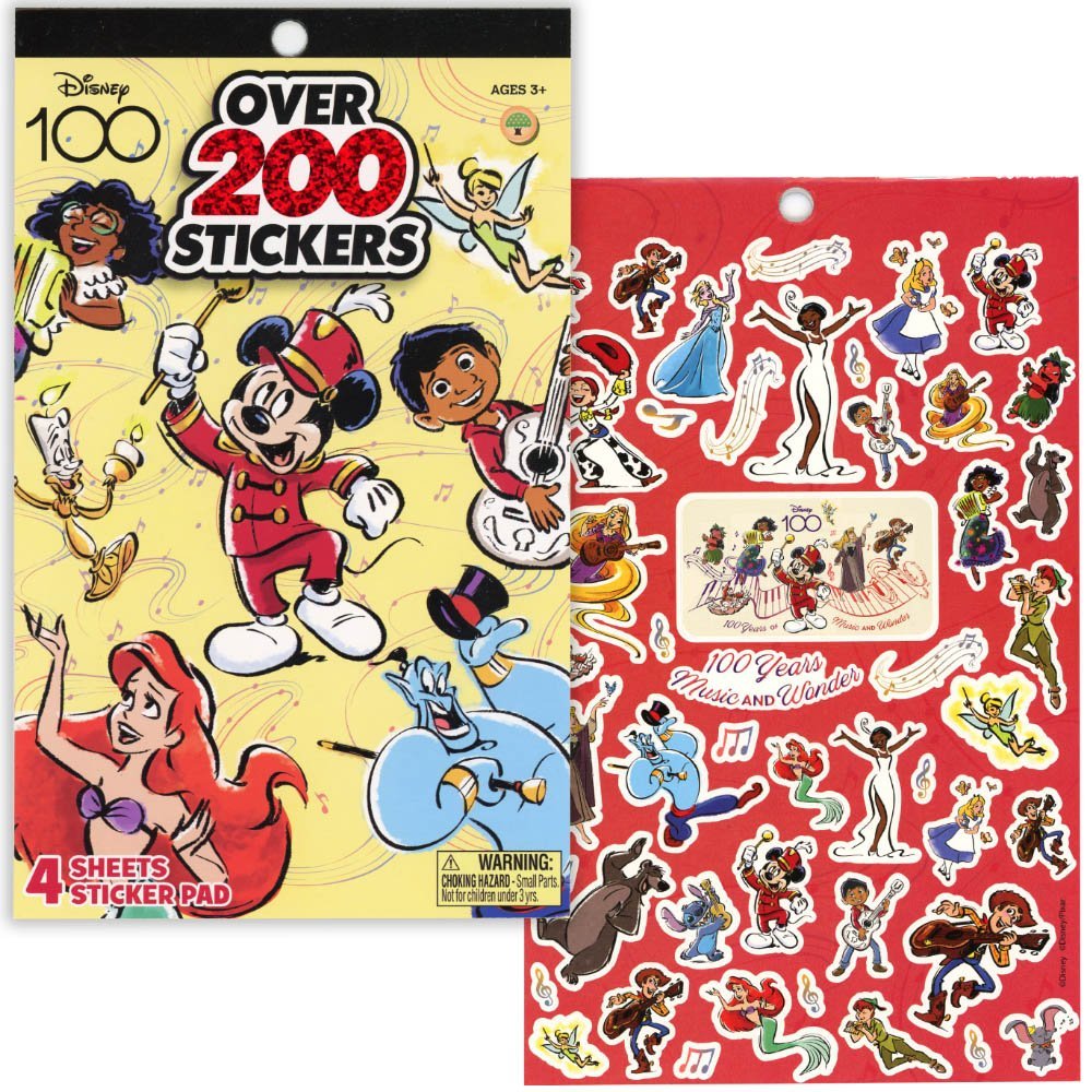 Disney100 Stickers - 200 Stickers