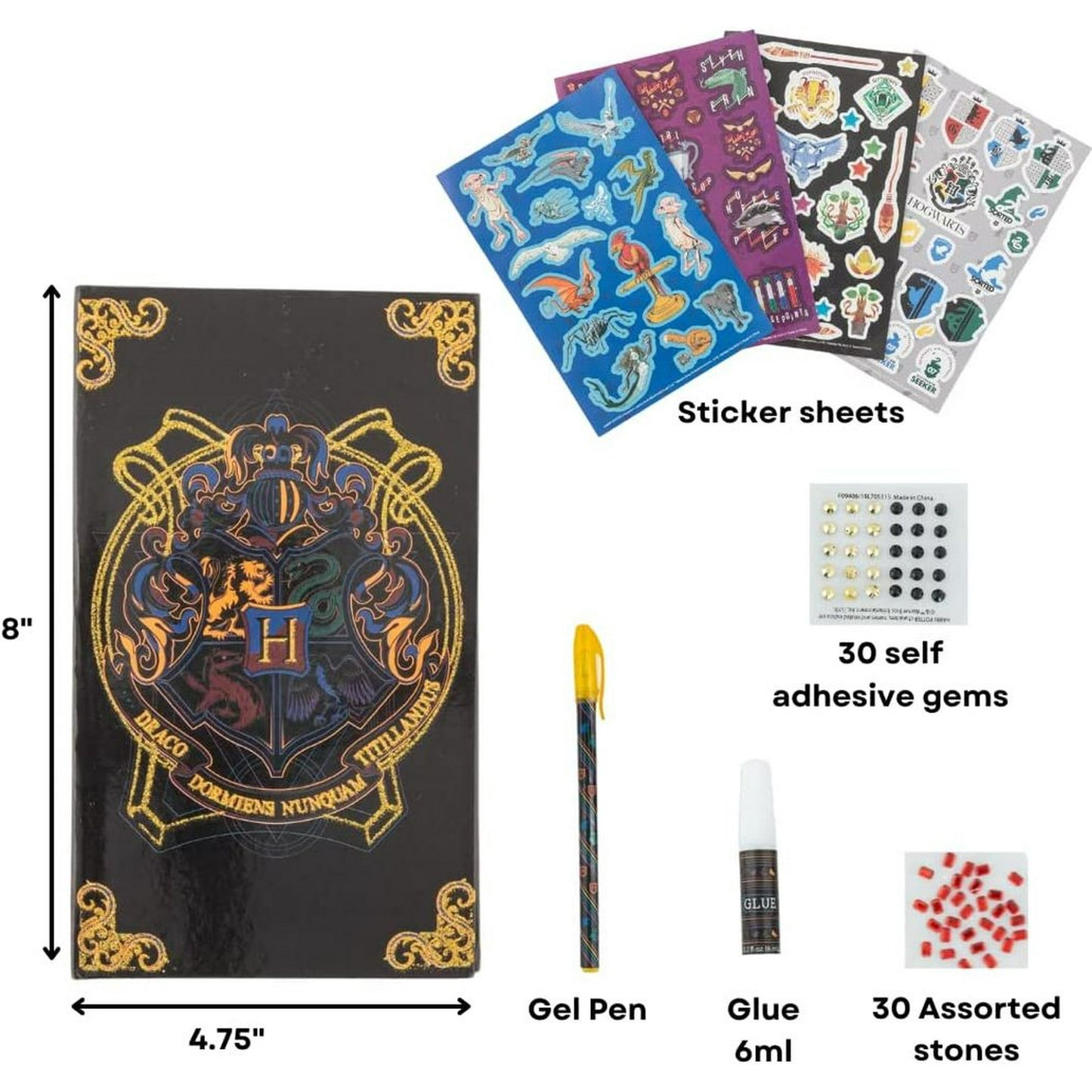 Harry Potter Sparkling Journal Set