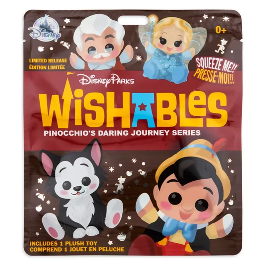 Pinocchio's Daring Journey Wishables Mystery Plush - Limited Release