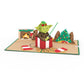Star Wars Yoda Christmas Present Pop-Up Card